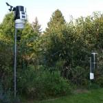 Die Wetterstation Ansbach-Schalkhausen am 25. September 2011