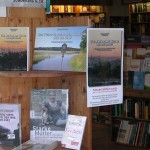 Blick ins "Wetterfenster" beim Kaspar-Hauser-Buchladen