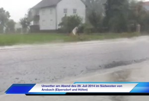 Unwetter am 29.07.14