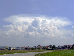 Mittelfranken erlebte heuer 9 Gewittertage im Juli. Foto: Hans-Martin Goede