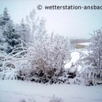 Winter zum Frühlingsbeginn in Schalkhausen 23. März 2007