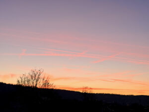 Die Sonne verwöhnte Mittelfranken im Dezember überraschend viel. Foto 27.12.2025 GOEDE