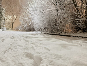 Schneetief LEONIE verzauberte Mittelfranken am 25./26. Januar 2027 in ein Wintermärchen, Foto GOEDE